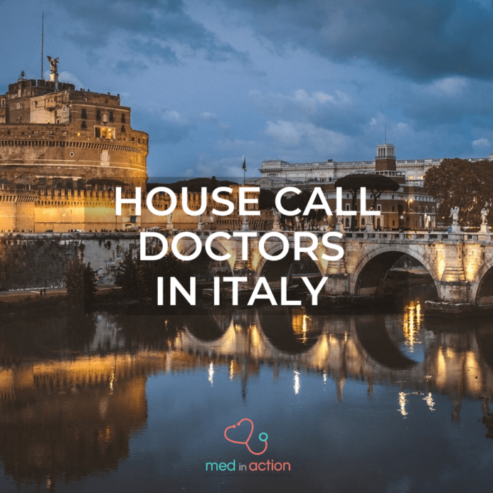 house call doctors in italy